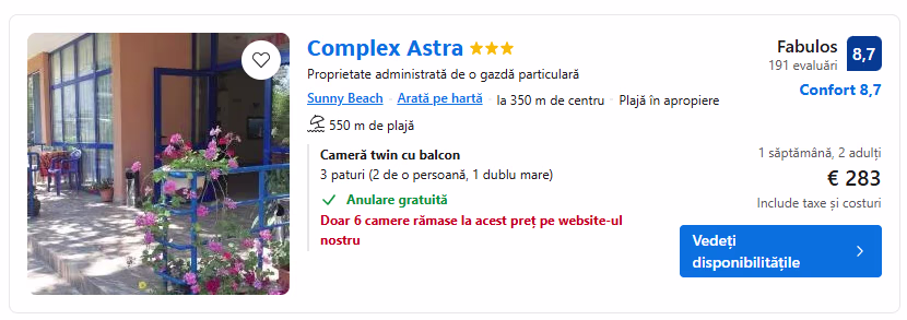 Complex Astra Sunny Beach