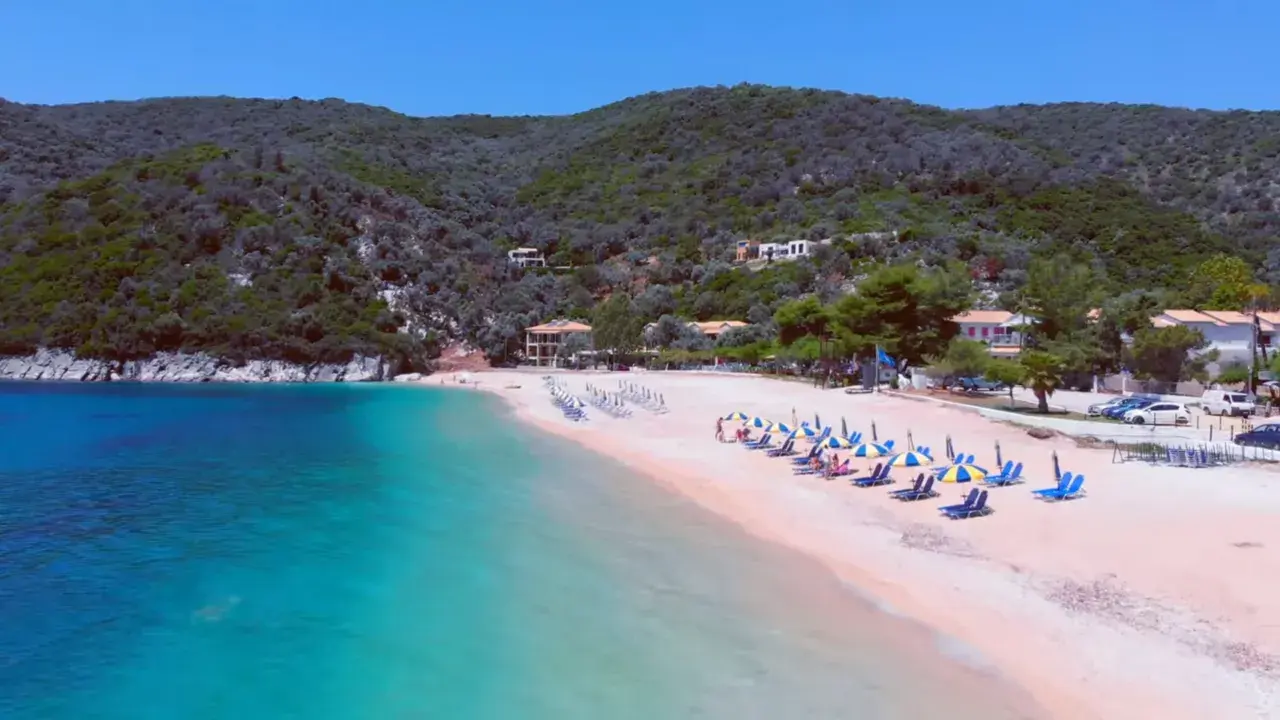 plaja Mikros Gialos lefkada