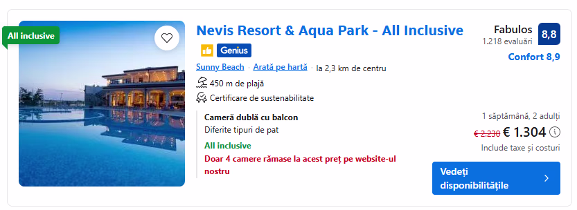 Nevis Resort & Aqua Park - All Inclusive