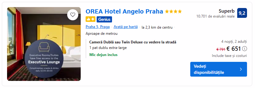 OREA Hotel Angelo Praha OREA Hotel Angelo Praha