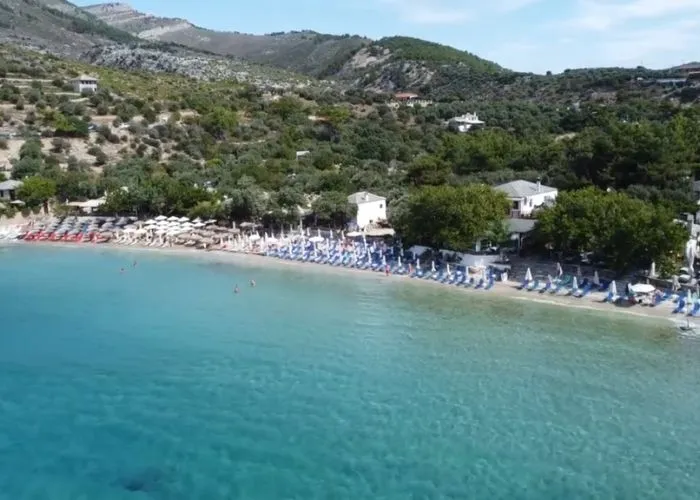 aliki beach aliki beach thassos