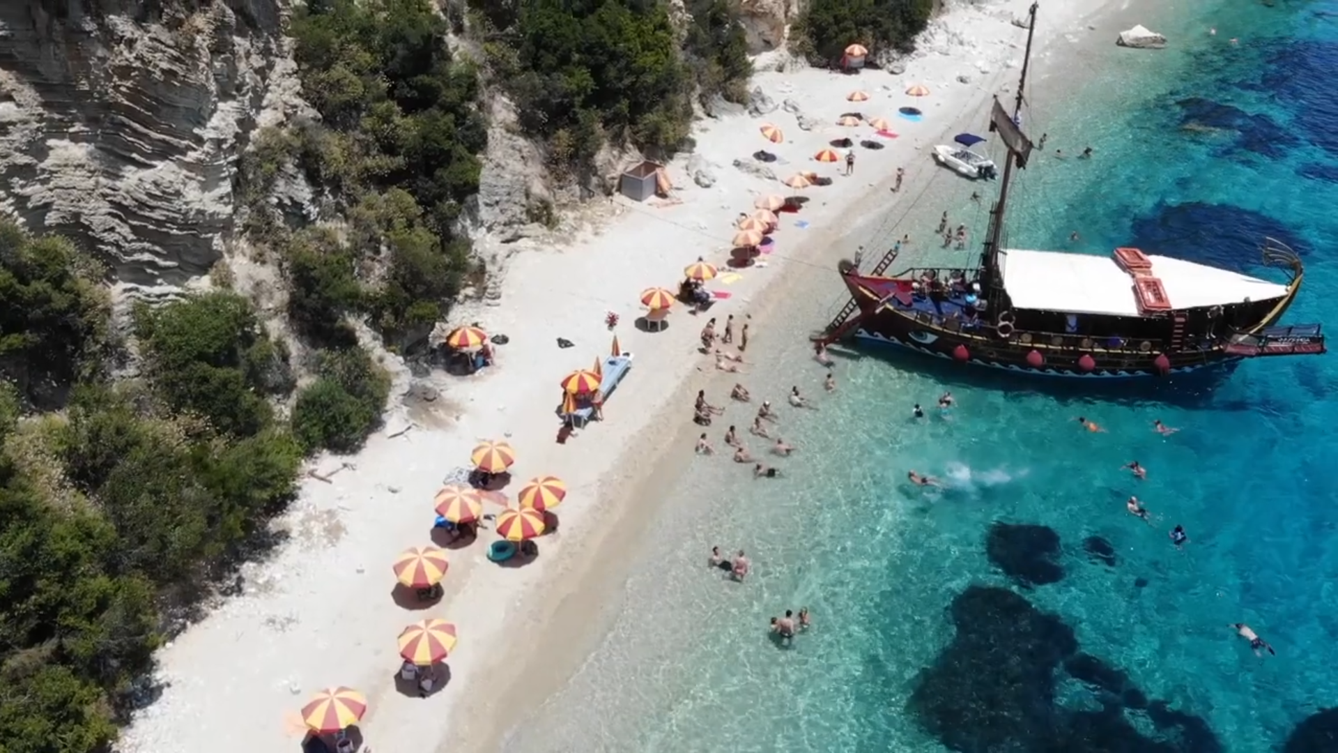 plaja lakka lefkada