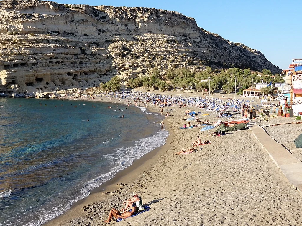 plaja matala creta